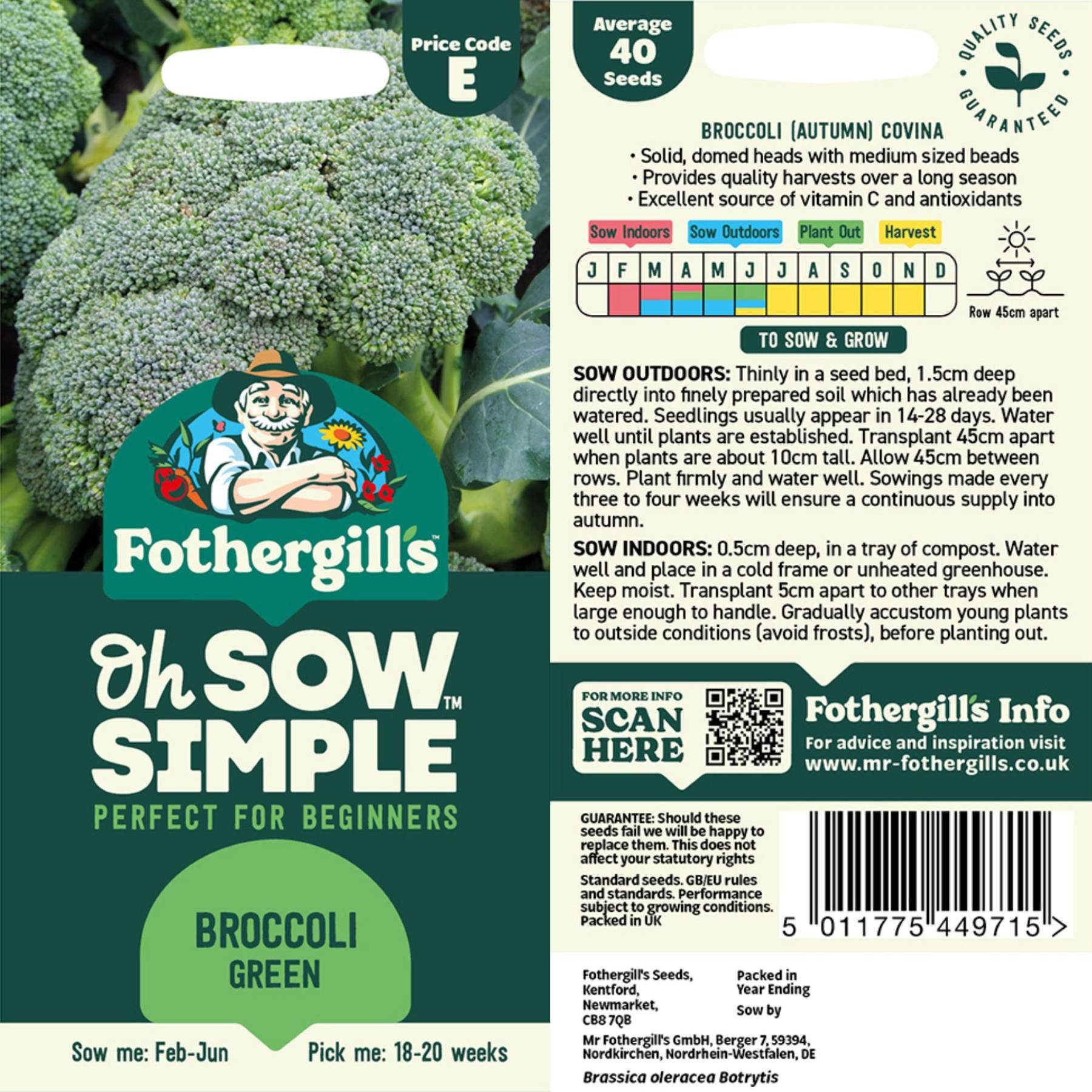 Broccoli Green Seed