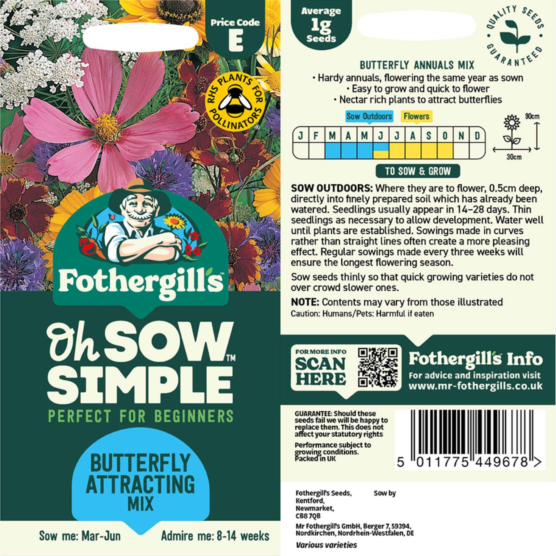 Butterfly Attracting Seed
