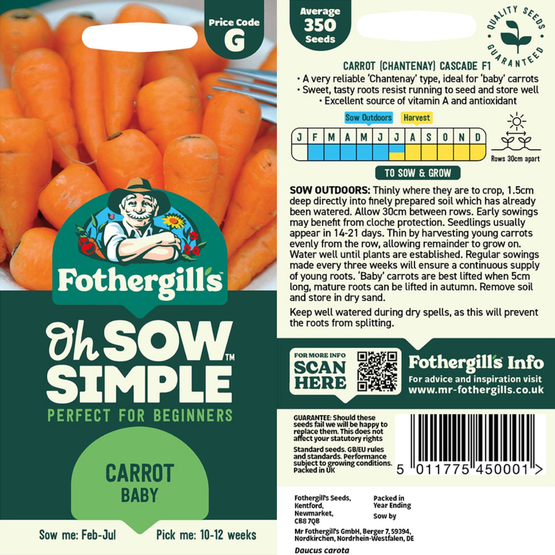 Carrot Baby Seed