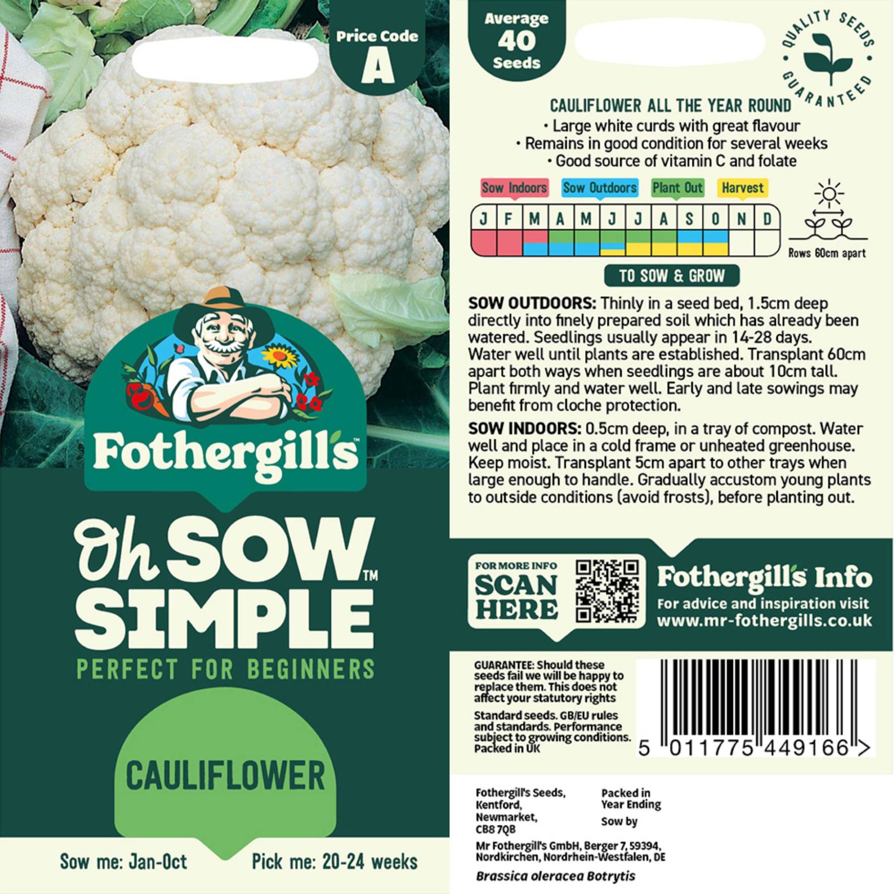Cauliflower Seed