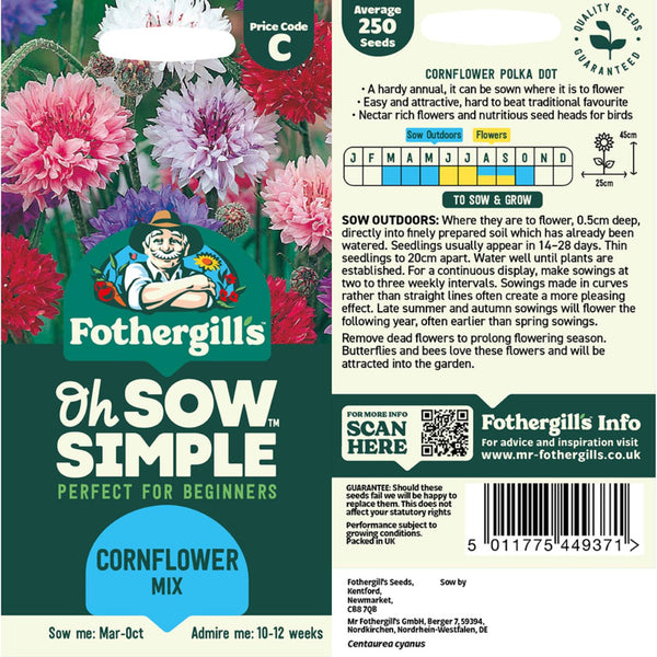 Cornflower Mix Seed