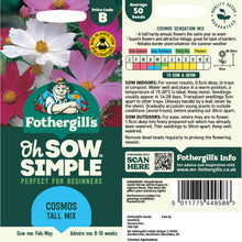 Cosmos Tall Mix Seed