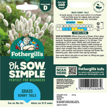 Grass Bunny Tails Seed